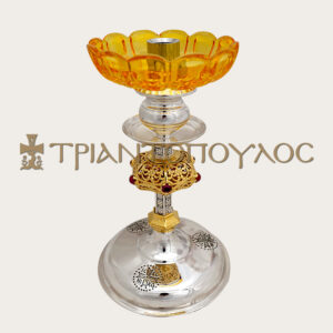 Επάργυρο κηροπήγιο